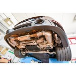 TubiStyle Porsche 911 Turbo / S 992 downpipe with sports catalytic converter removing OPF filter